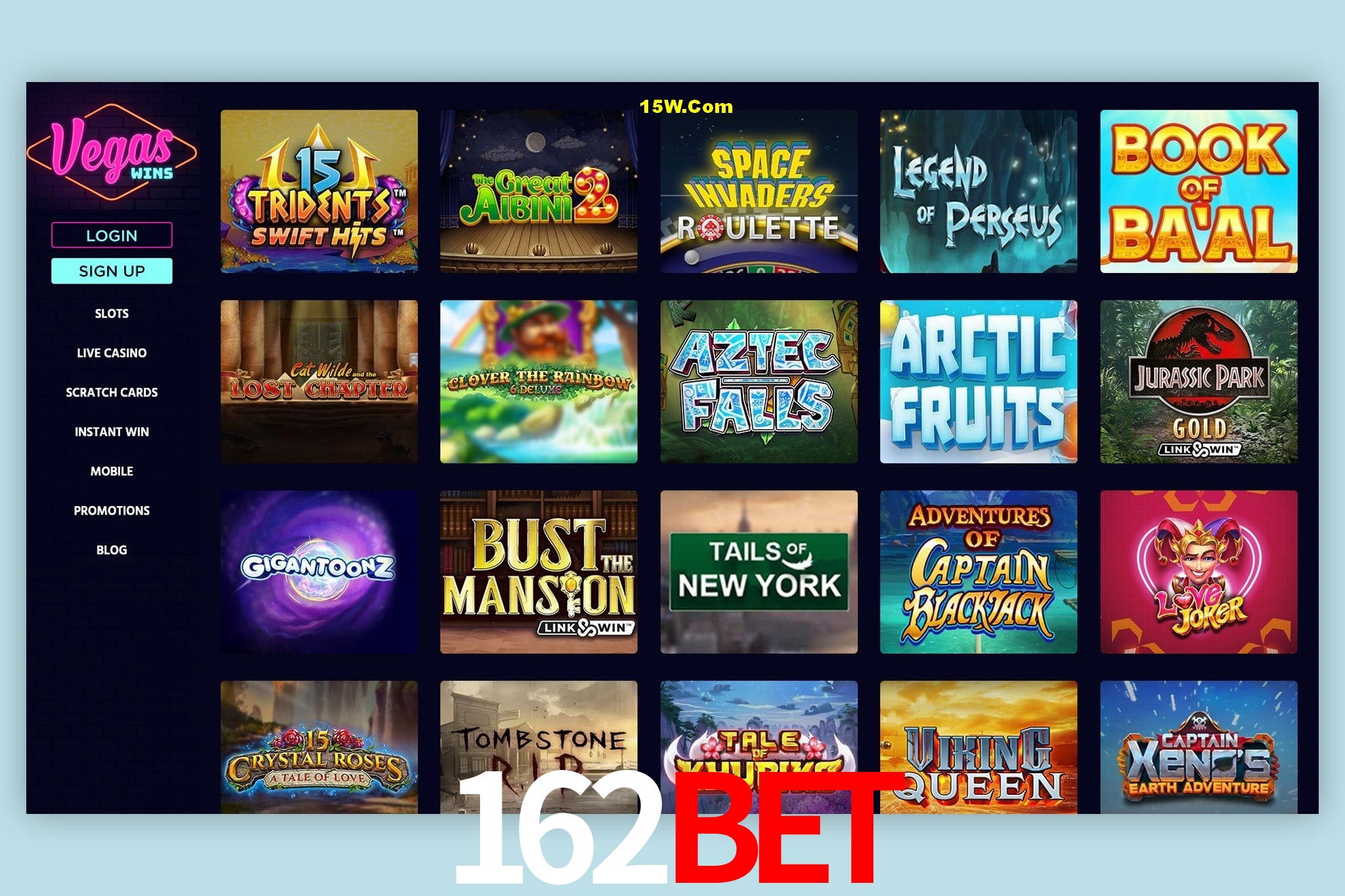 Slot Games 162Bet